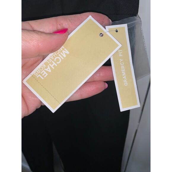 NWT Michael Kors Women's‎ Black Flared Leg Pants Size 14 Casual - Picture 2 of 9